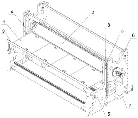 瓦楞纸印刷机用的印版更换辅助装置的制作方法