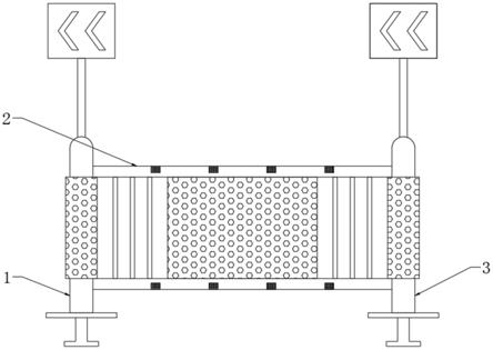 一种道路桥梁防护栏的制作方法