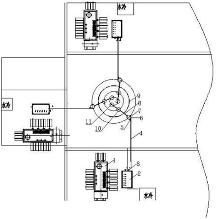 直流电熔镁炉电极结构的制作方法