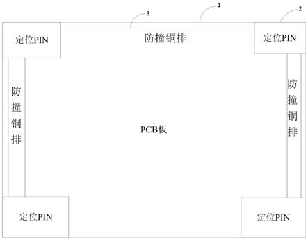 一种基于防撞保护的PCB板及快速组装方法与流程