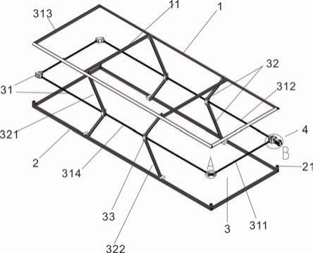 一种顶升框架结构及其应用的制作方法