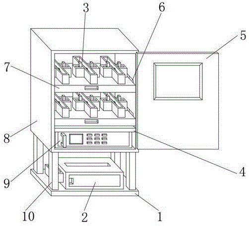 一种安全性高的建筑工程管理信息处理装置的制作方法