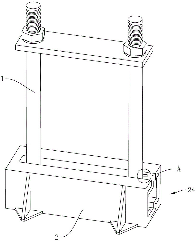 一种挑架用U型预埋件的制作方法