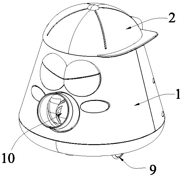 喷球玩具的制作方法