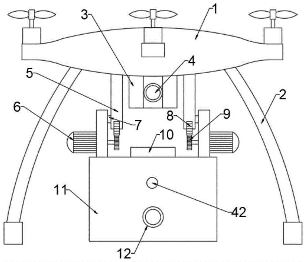 一种高层建筑消防飞行机器人的制作方法