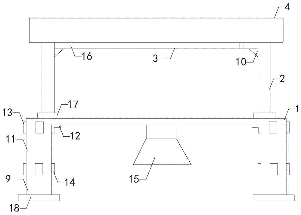 一种建筑加固减震结构的制作方法