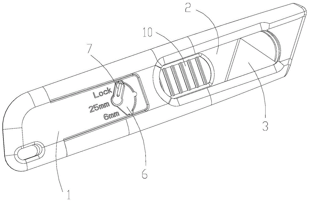 指推式安全刀具的制作方法