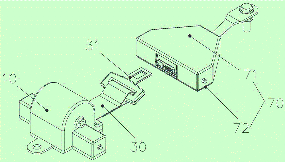 伸缩组件及具有其的安全保护机构的制作方法