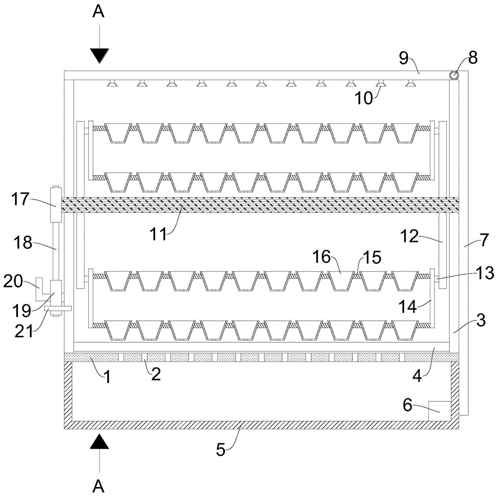 一种园林绿化建设用钢结构的制作方法