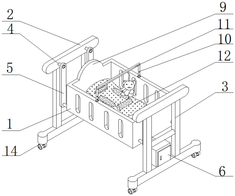 一种新生儿护理用安抚工具的制作方法