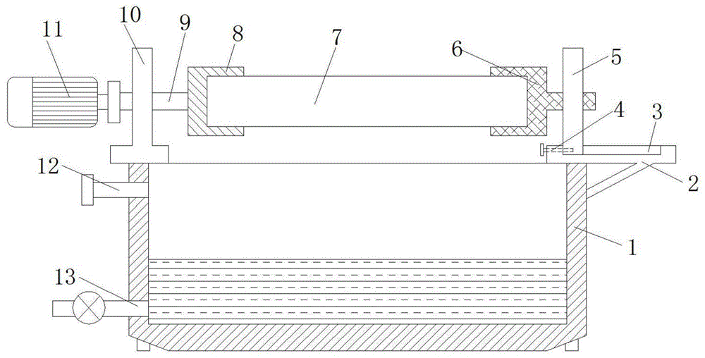 一种加速冷却铝锭浇筑成型模具的制作方法