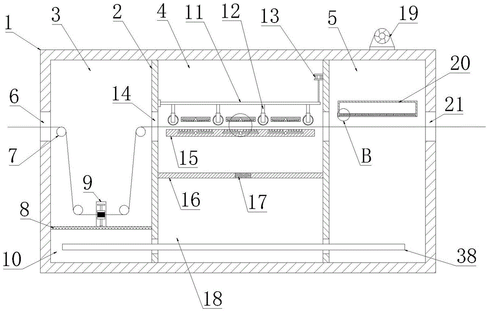 一种纺织材料加工用冲洗设备的制作方法