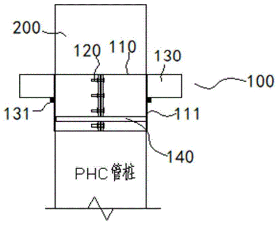 一种用于PHC管桩的抱箍结构的制作方法