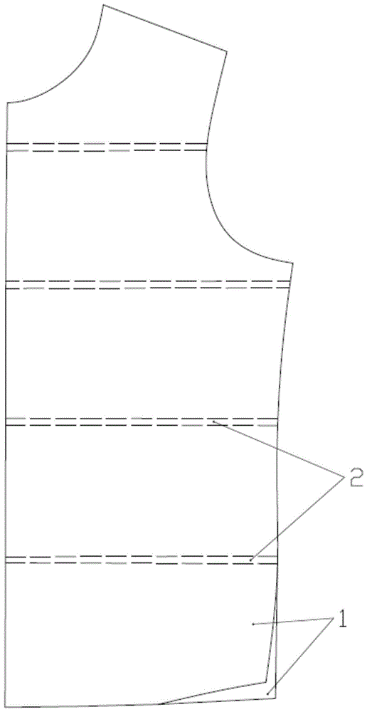 一种防钻绒羽绒服的制作方法