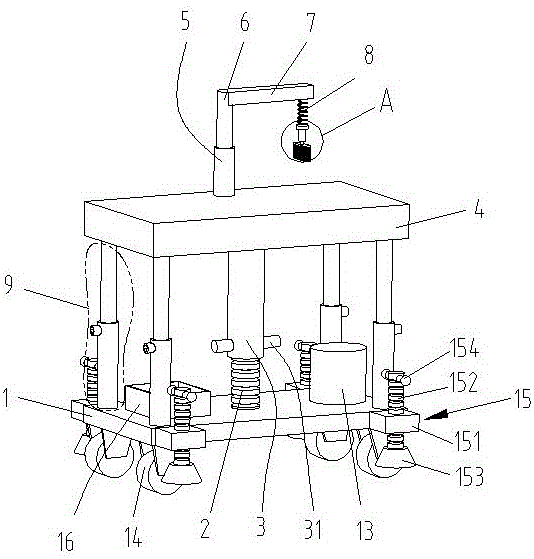 一种机械加工用工作台的制作方法