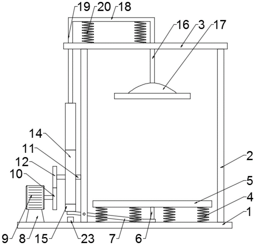 一种用于垃圾桶的垃圾环保压实装置的制作方法