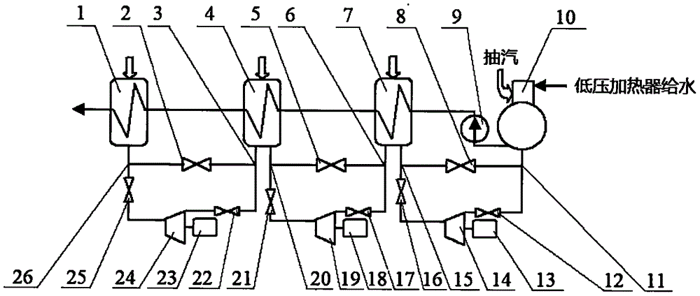 火力发电厂高压加热器凝结水能量利用装置的制作方法