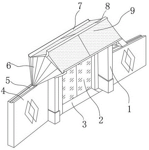 一种门楼建筑设计的新型门的制作方法