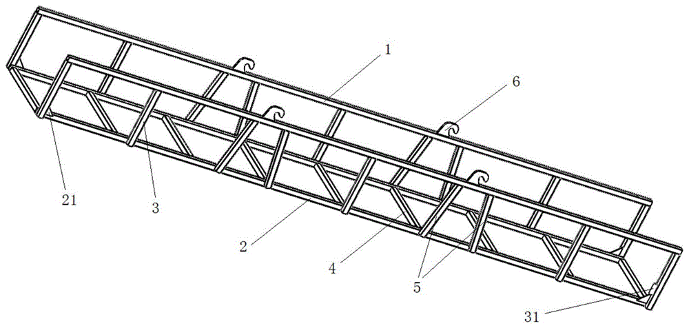 一种挤压铝型材成品料架的制作方法