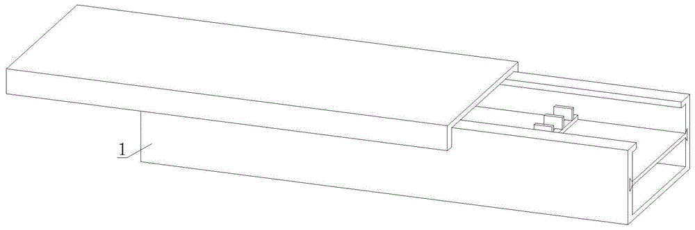 一种具有隔离槽的电缆桥架的制作方法