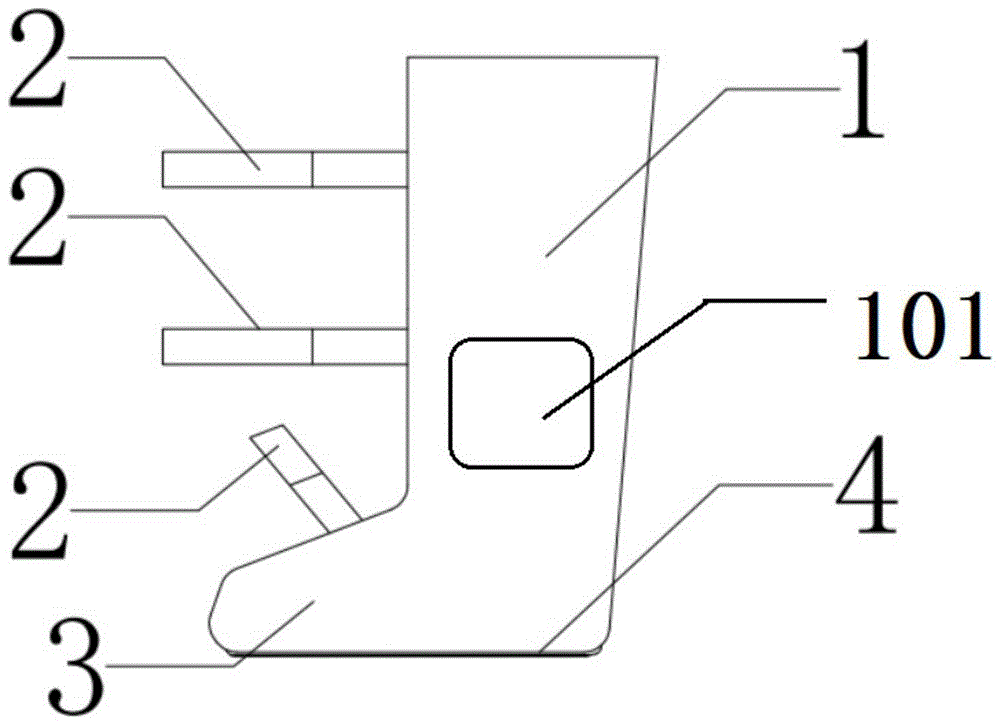 一次性隔离防护靴套的制作方法