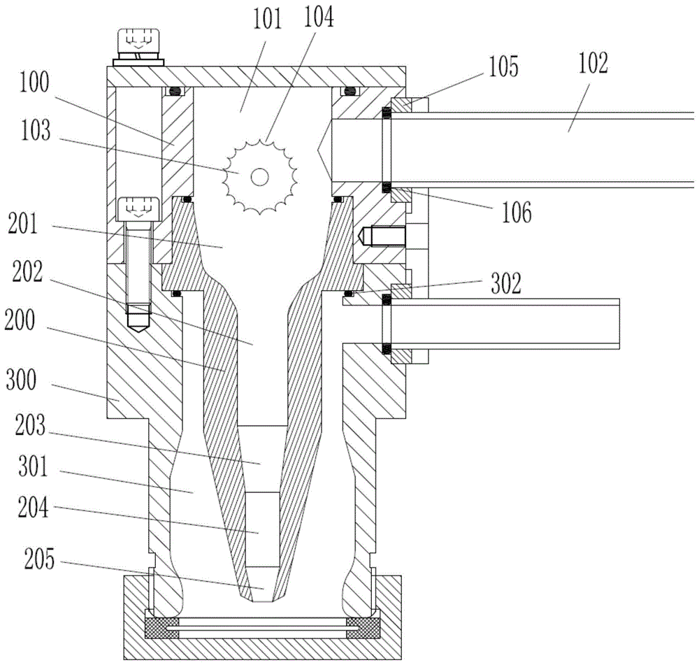 一种自动化灌装机用稳流灌装阀结构的制作方法