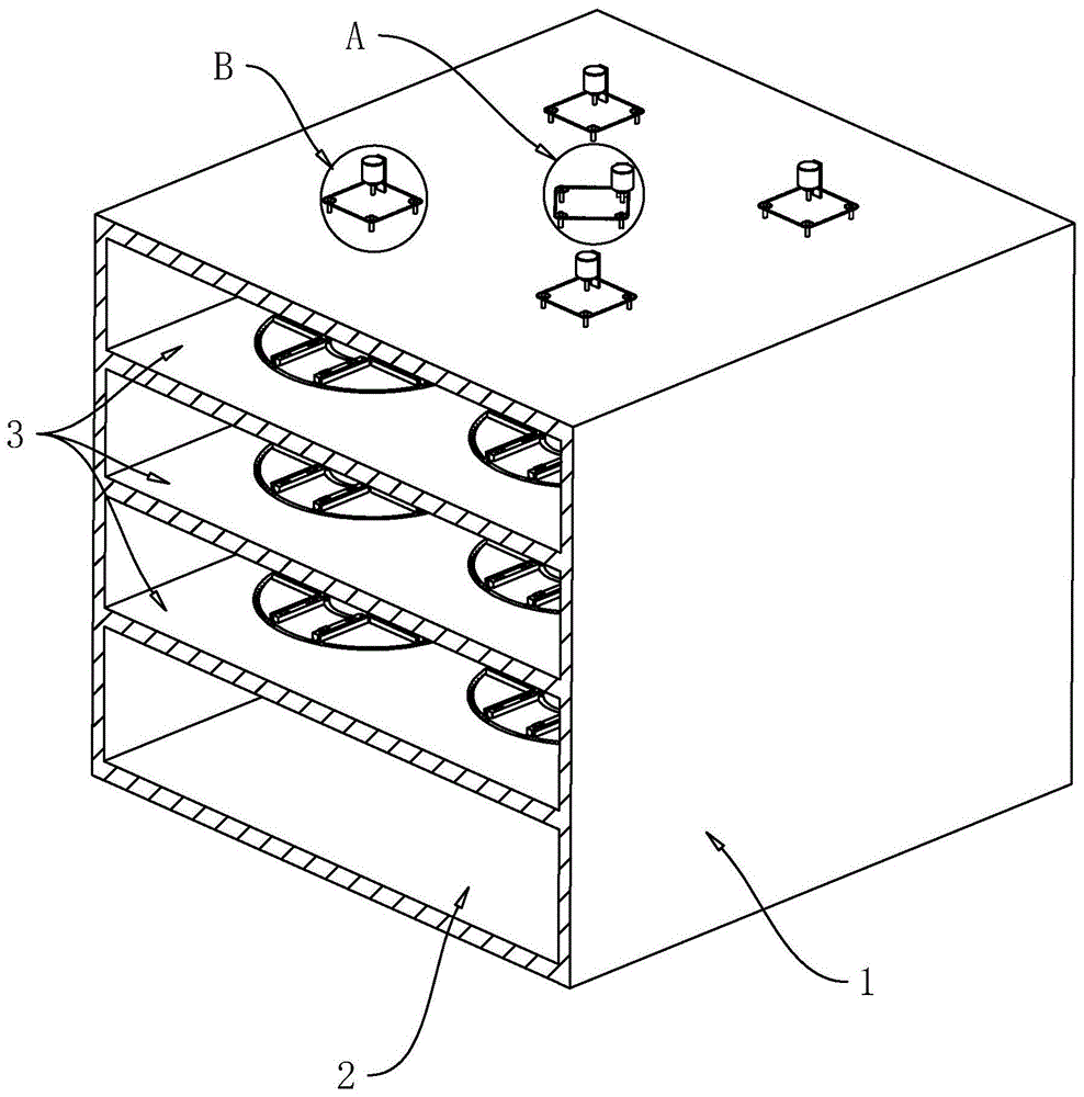 一种立体化车库的制作方法