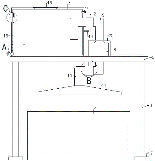 高效节能铁板烧的制作方法