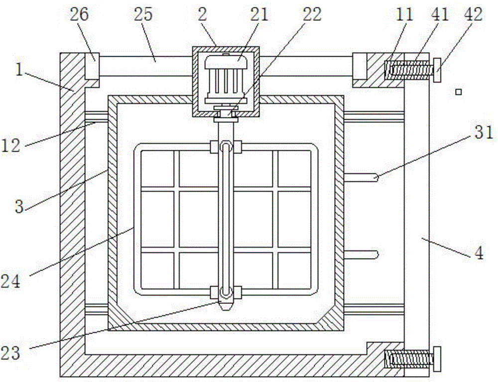 一种房屋建设浇筑护栏用混凝土辅助装置的制作方法