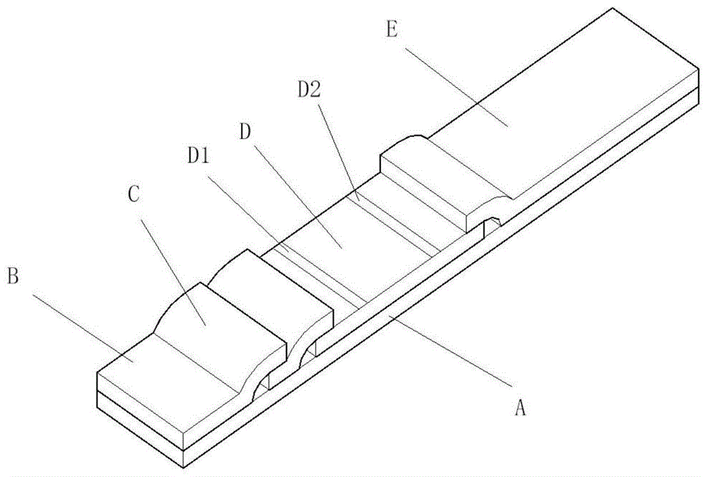 一种免疫层析试纸及试管的制作方法