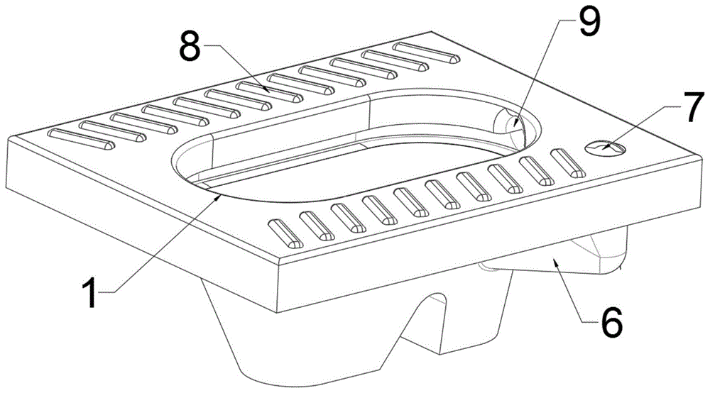 一种方便疏通的蹲便器的制作方法