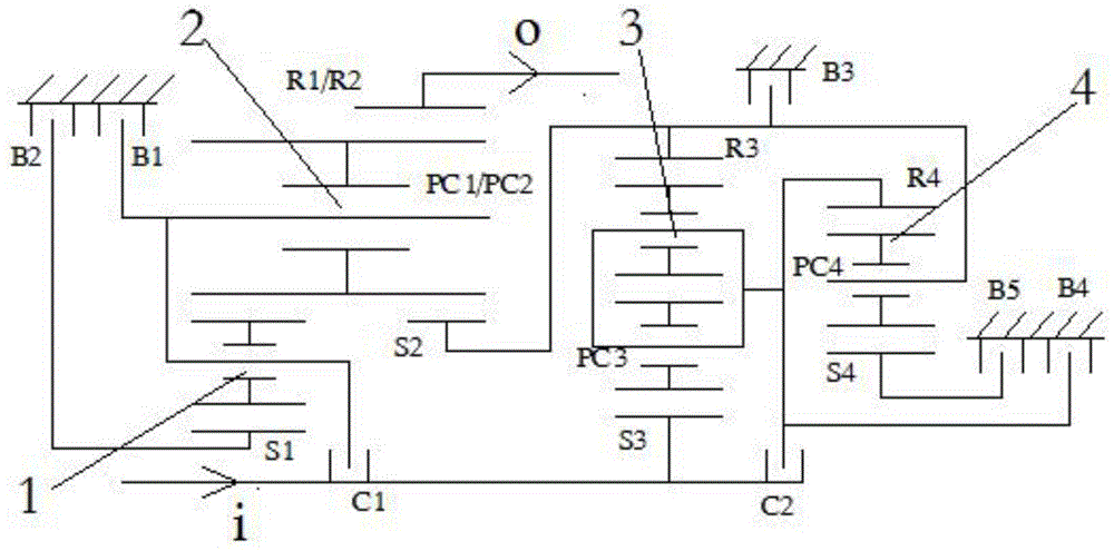 一种八速自动变速器的制作方法