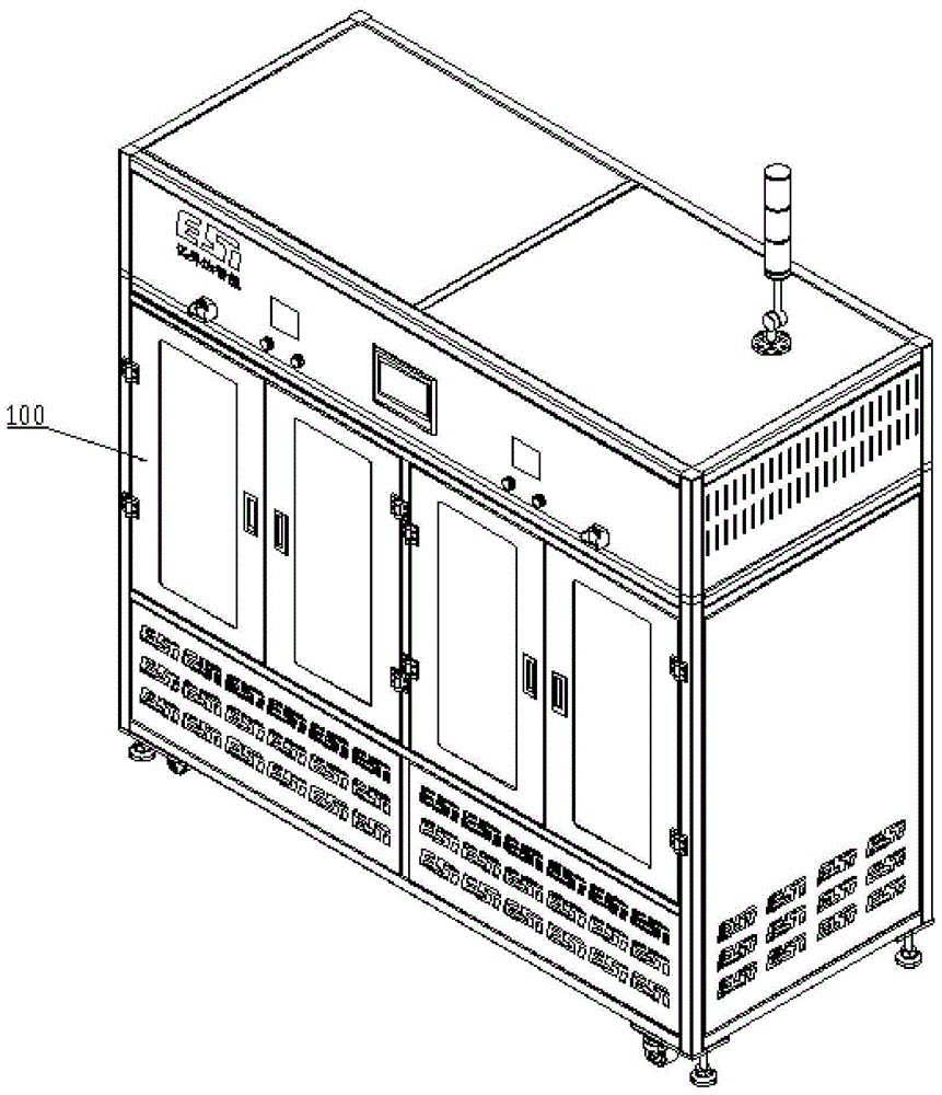 一种电池化成柜的制作方法