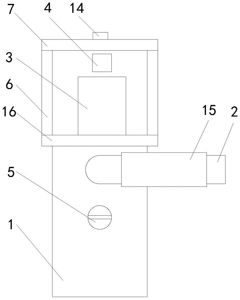 一种安防指纹锁结构的制作方法