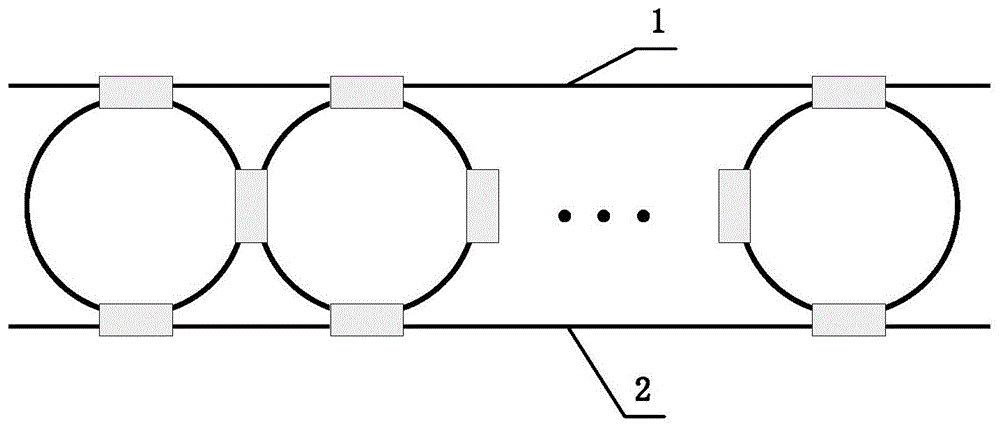 一种基于微环阵列可重构光滤波器的制作方法