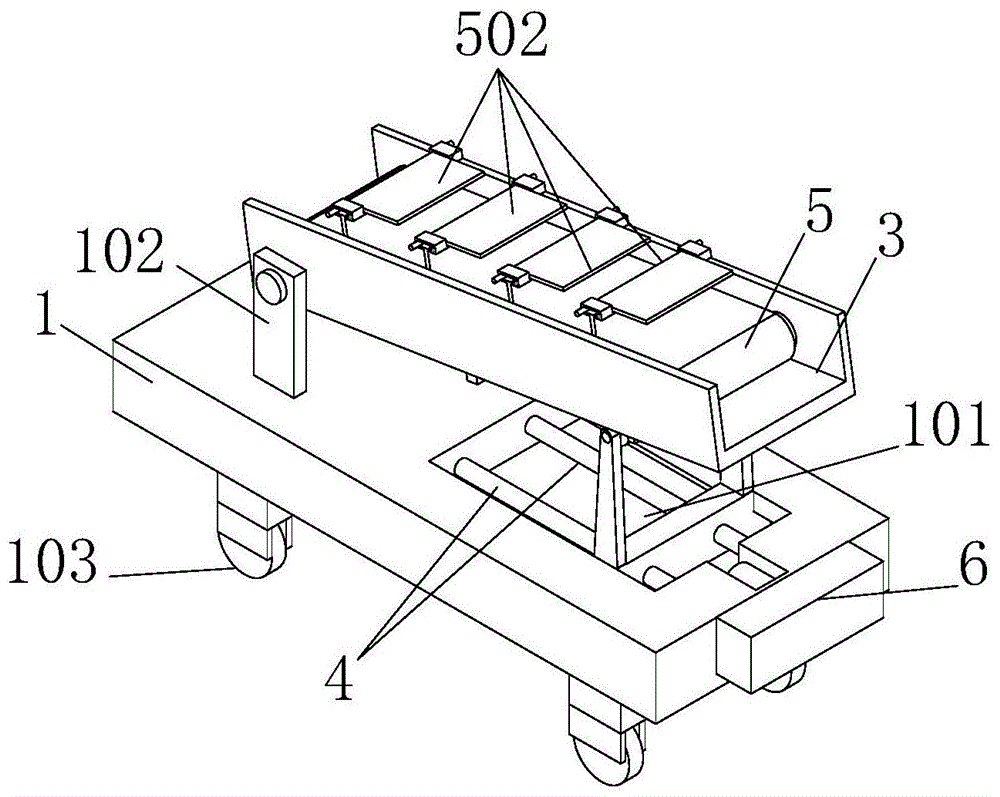 建筑施工砖块传送设备的制作方法