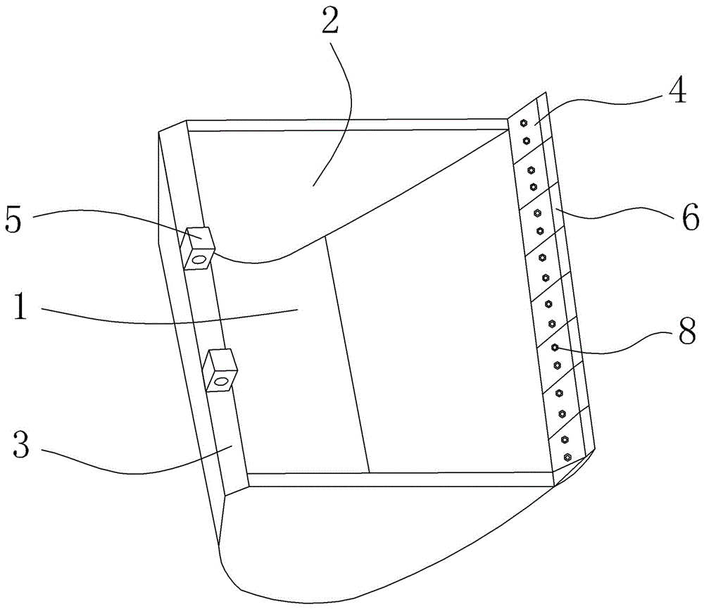 一种新型耐用铲斗的制作方法