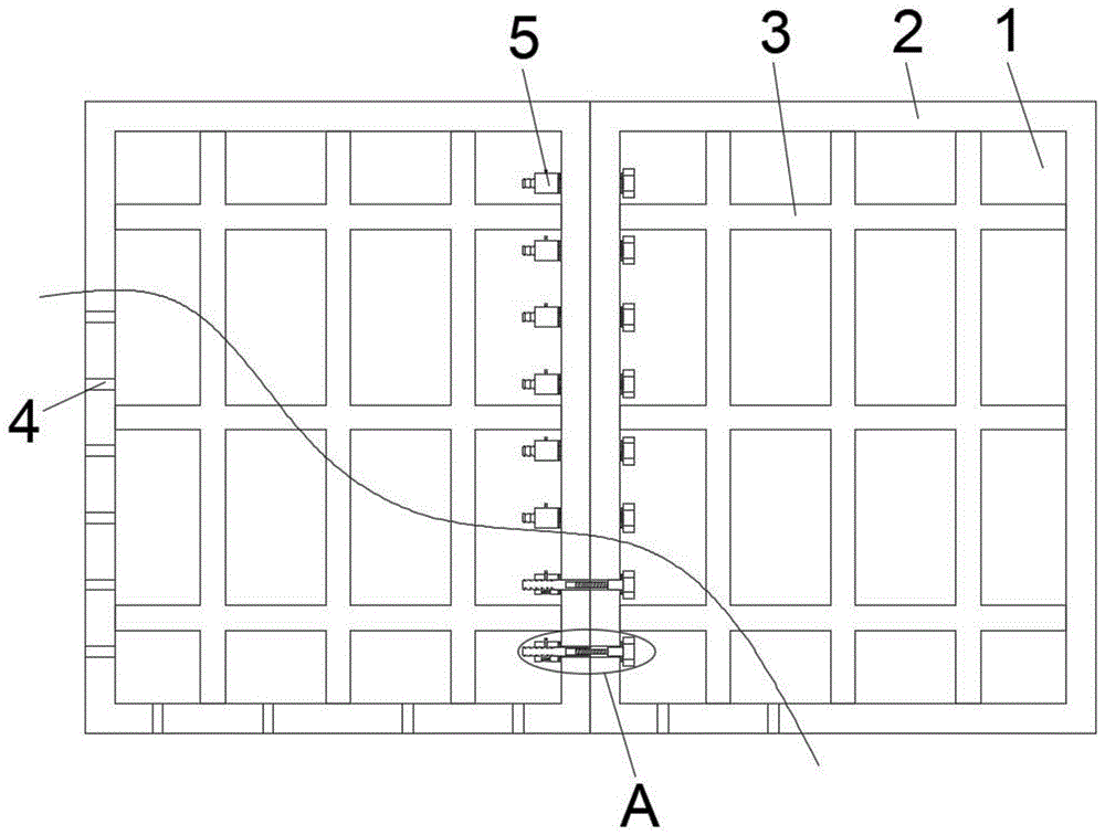 一种土木工程建筑模板连接装置的制作方法