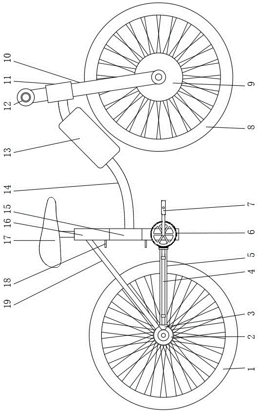 一种电动可折叠助力车的制作方法