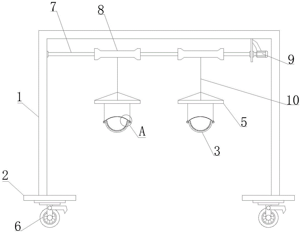 一种重症医学护理用骨科支架的制作方法