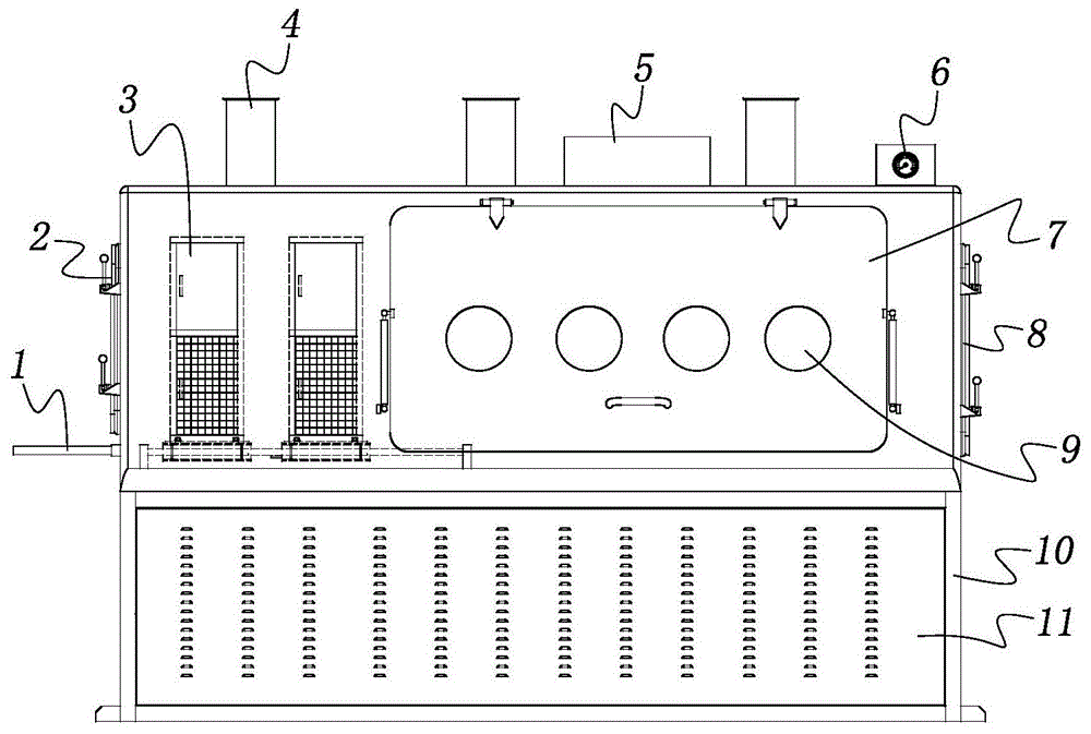 一种疫苗生产用隔离器的制作方法