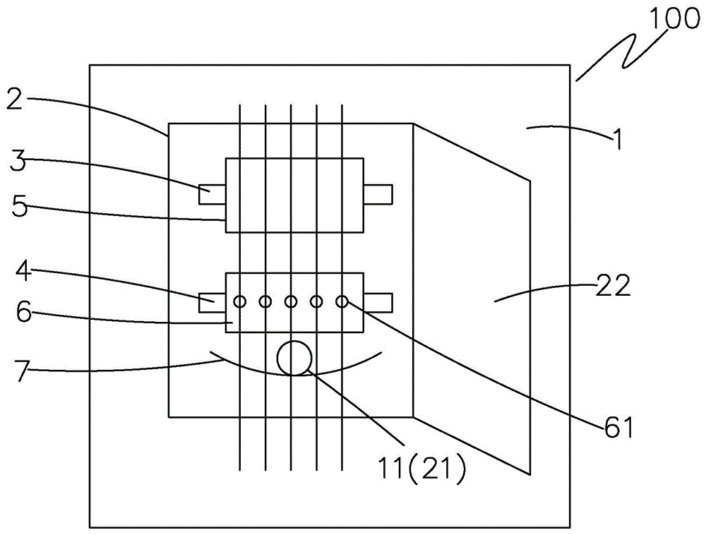 一种生产热熔锦纶细纱预网络器防油污装置的制作方法