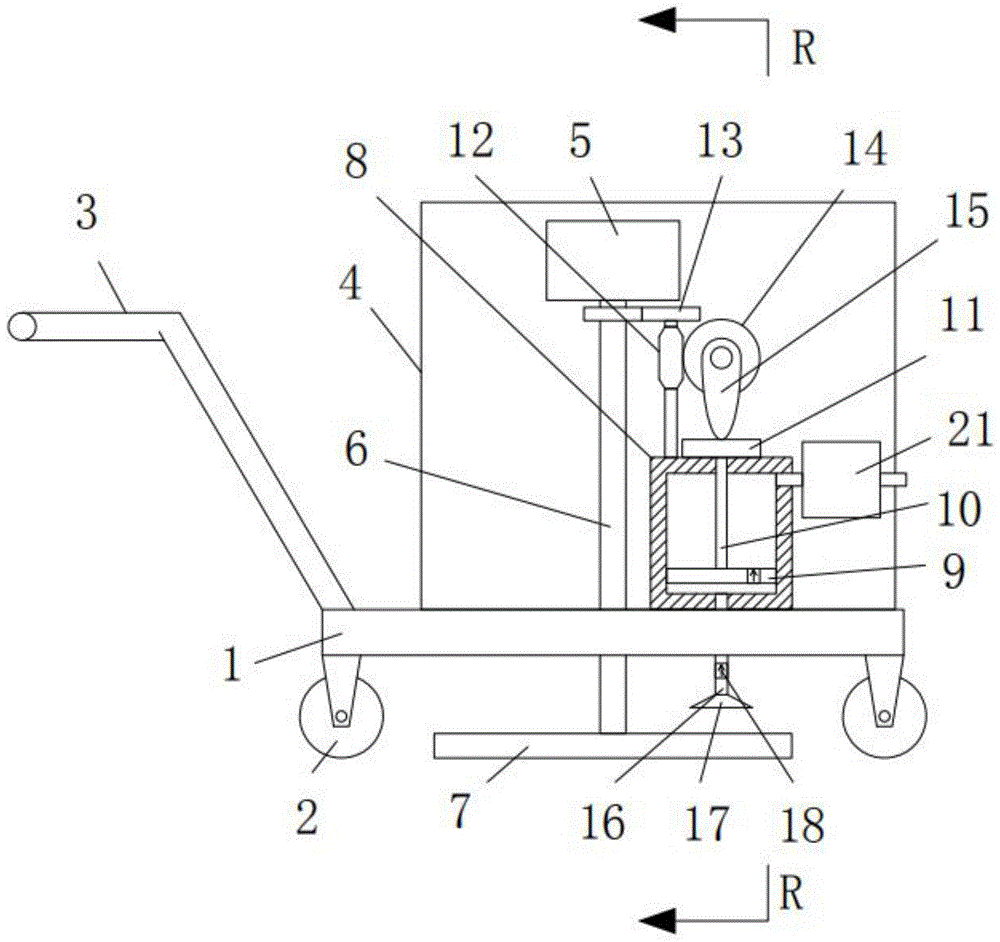 一种建筑工地施工用抹平装置的制作方法