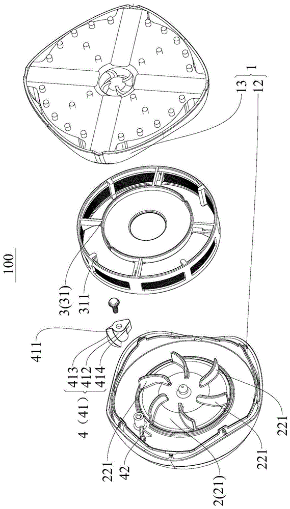 吸尘装置和具有其的吸尘器的制作方法