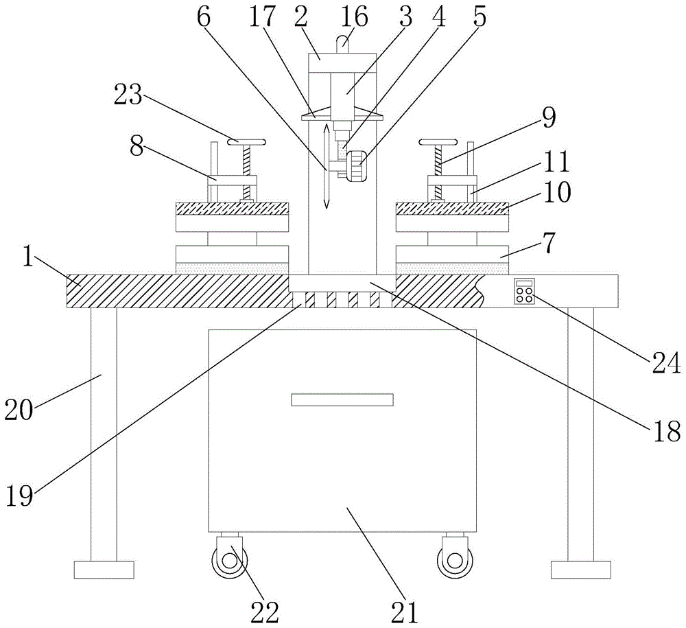 一种夹持稳定的切割机的制作方法