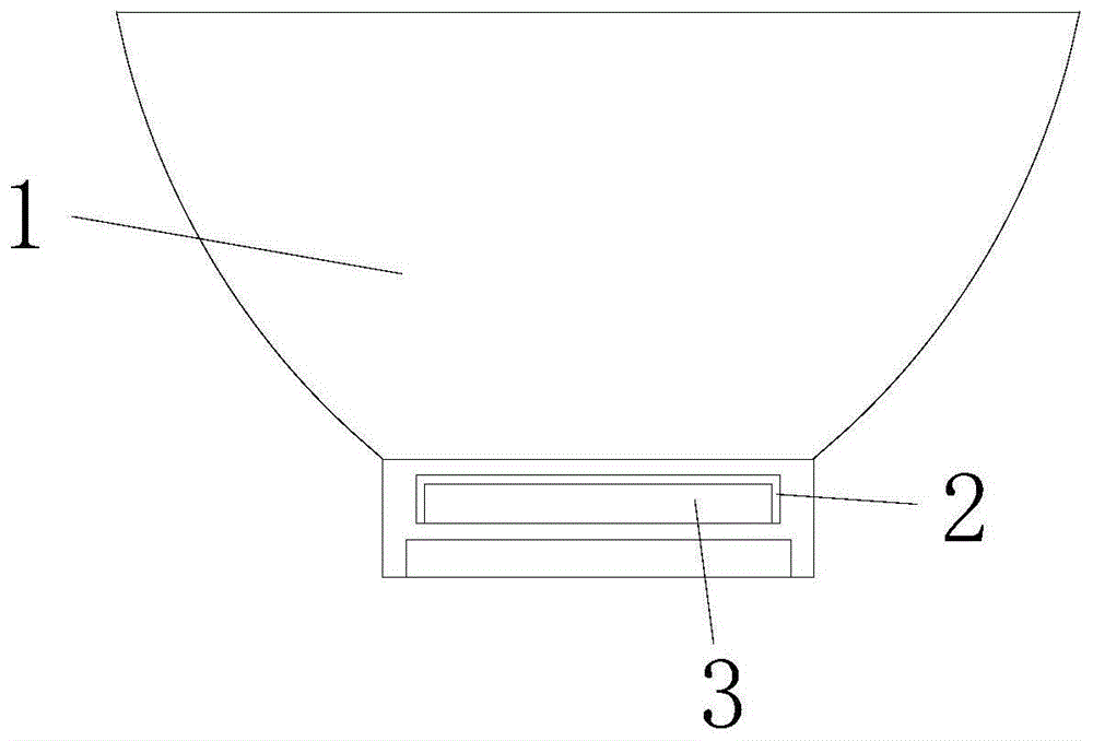 一种隔热且有承置部的瓷餐具强化结构的制作方法