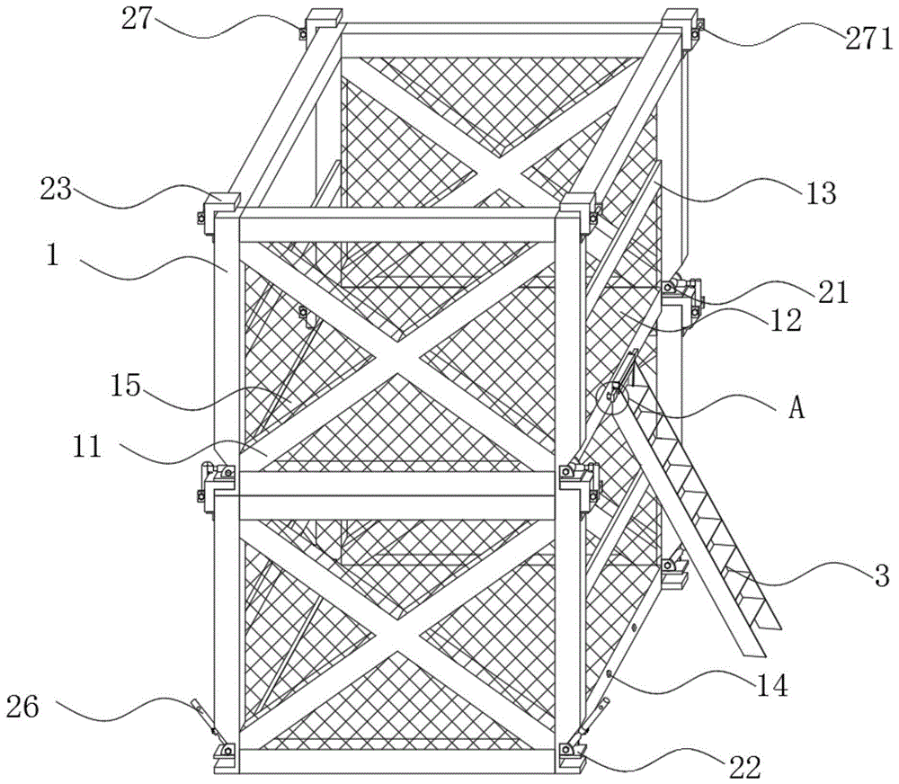 一种安全型建筑施工架的制作方法