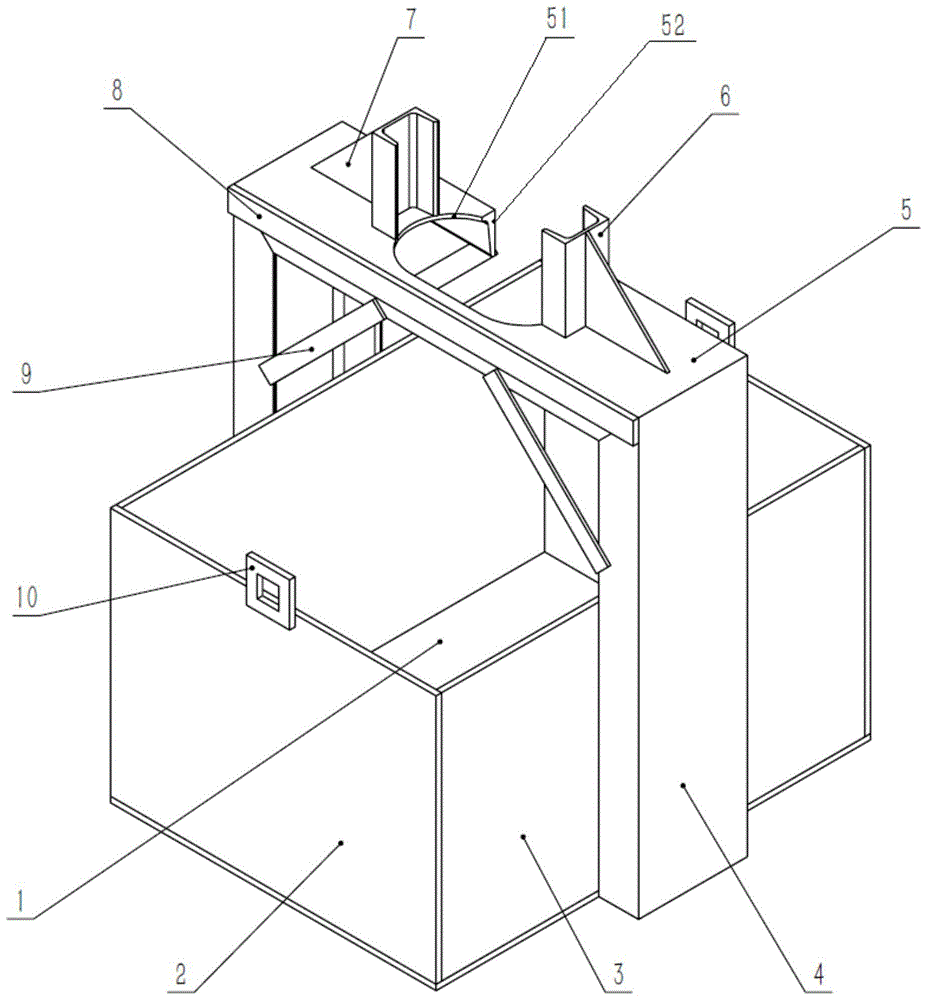 链条吊具自行挂取存放架的制作方法