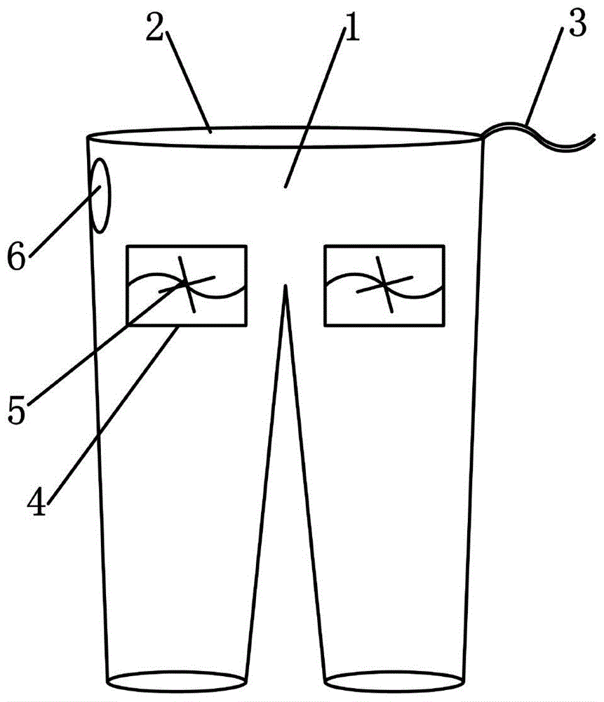一种多功能安全病号裤的制作方法