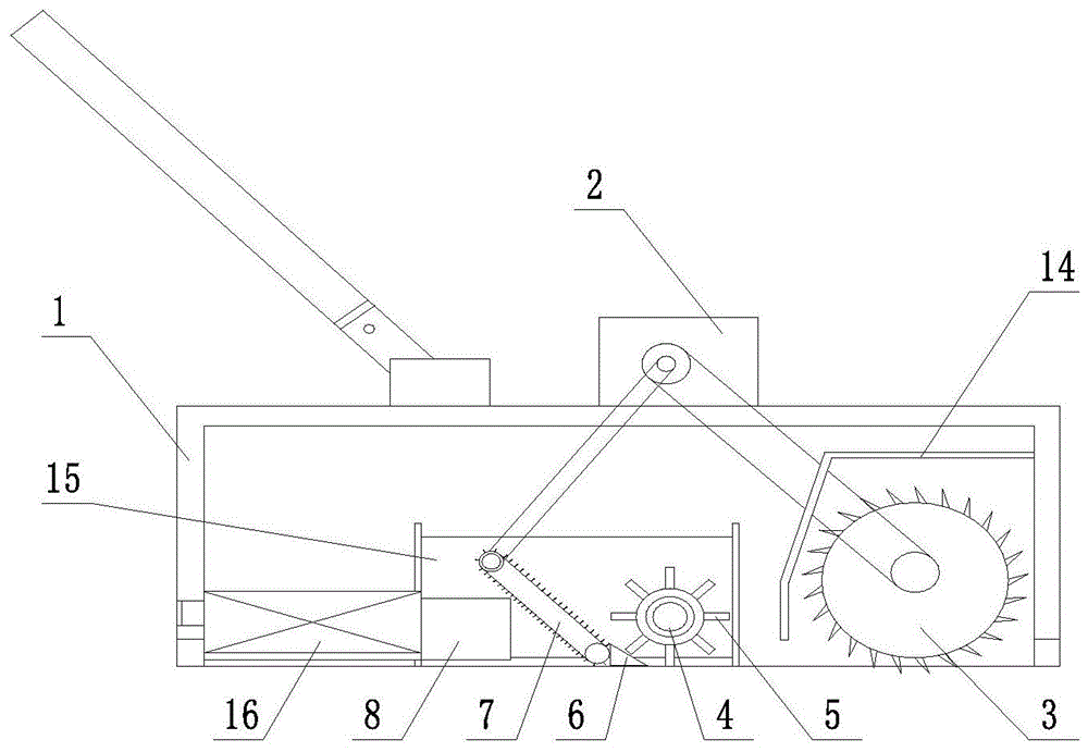 一种房建工程用地面刨铣清渣一体机的制作方法